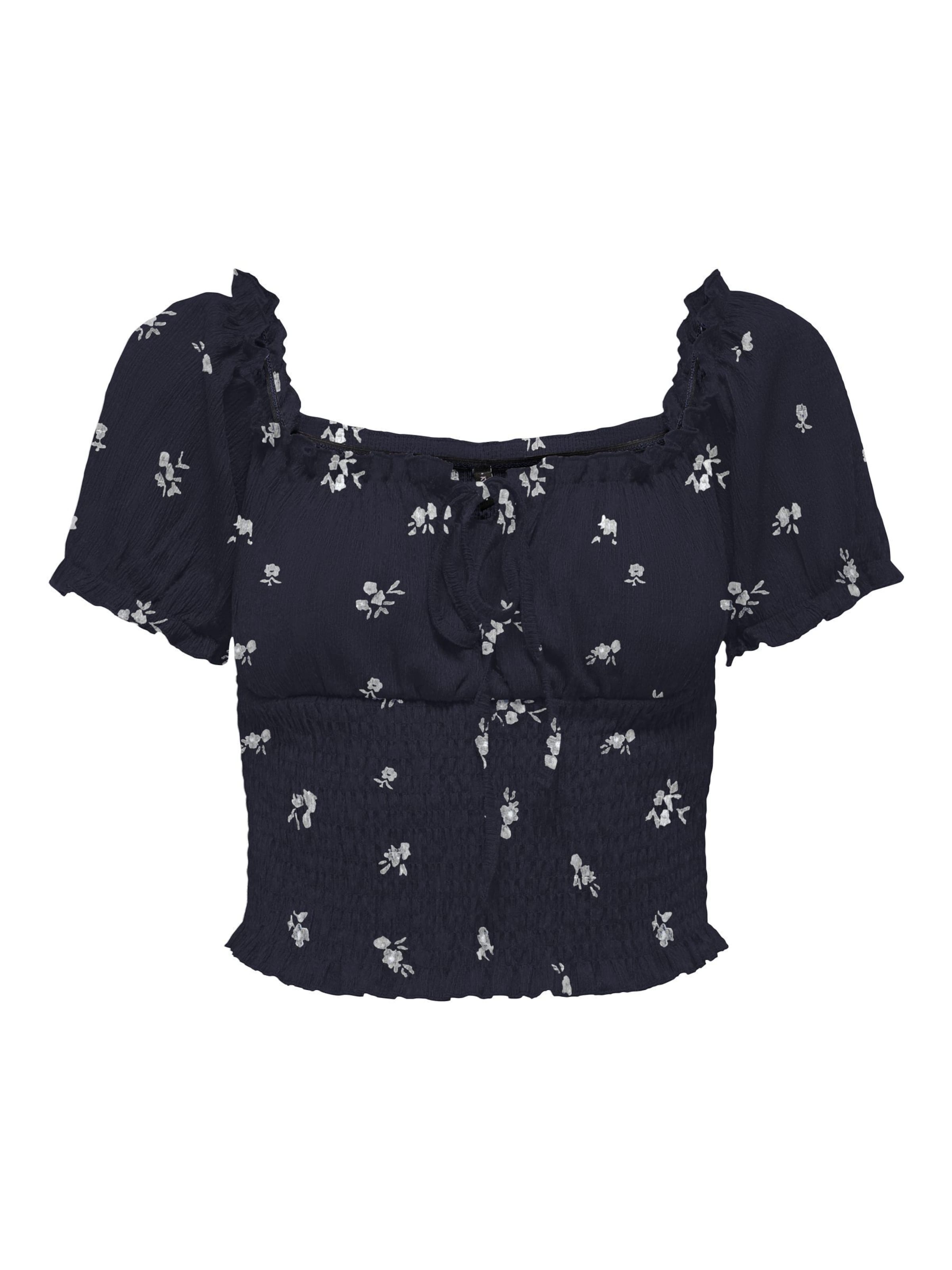 Chemisier 'ONLHillary' ONLY en bleu : devant