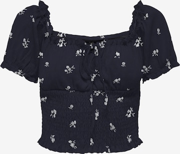 Chemisier 'ONLHillary' ONLY en bleu : devant