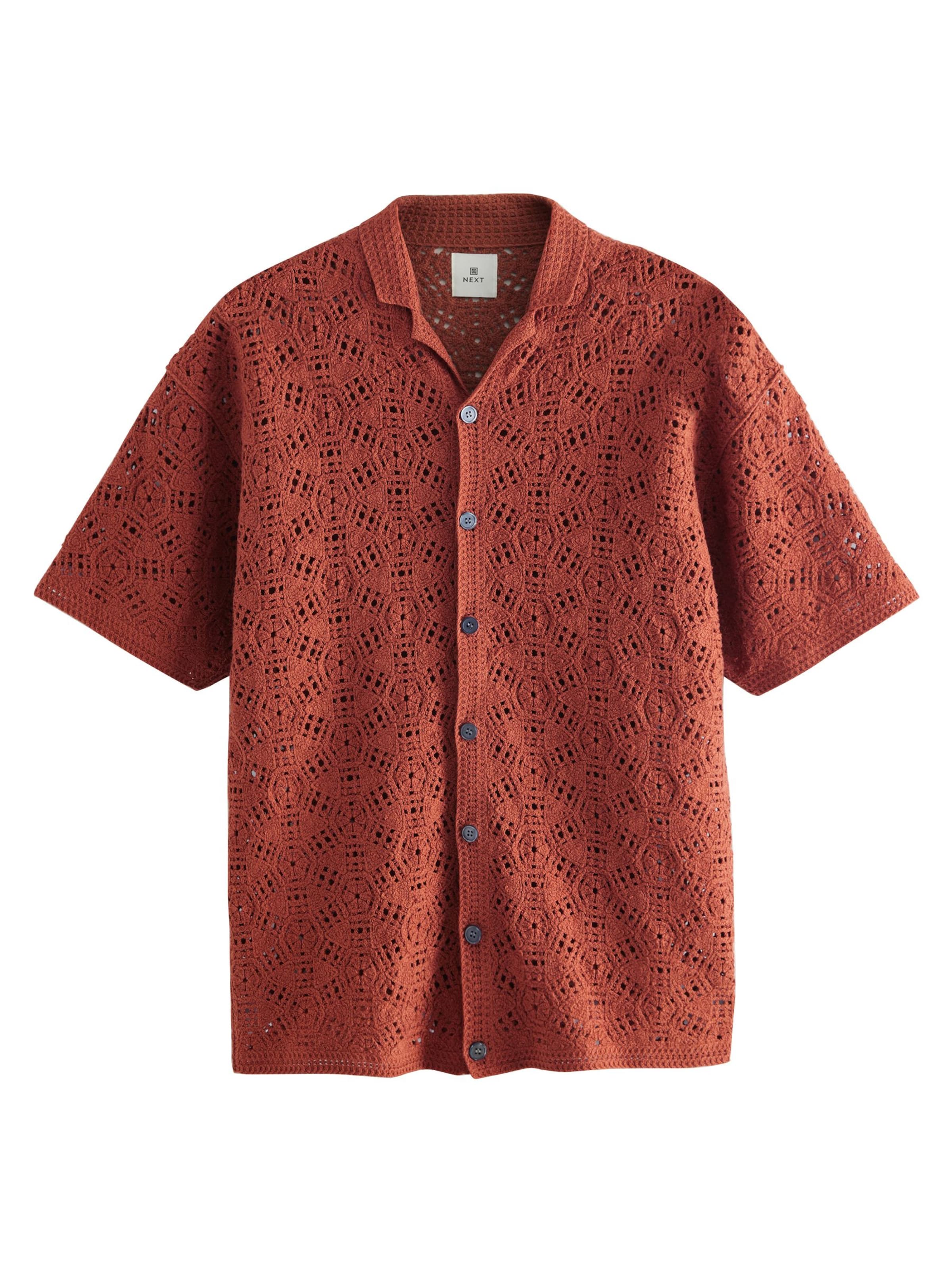 sarkans Next Komforta piegriezums Krekls: no priekšpuses