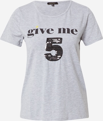 MORE & MORE Shirt in Grey: front