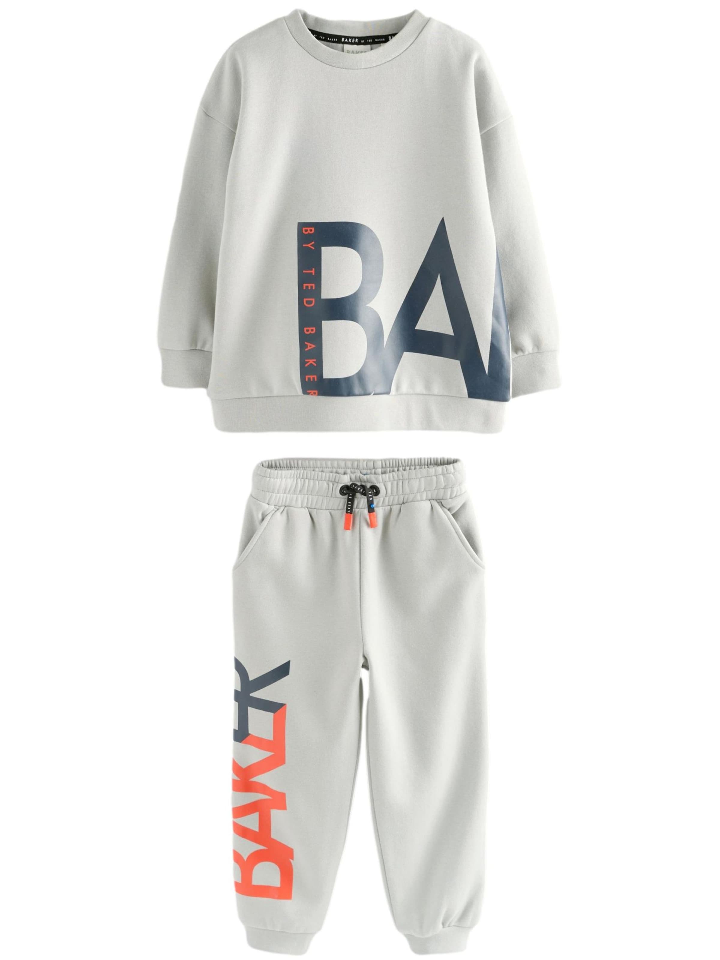 Baker by Ted Baker Sweatsuit in Navy / Grey / Lobster / White, Item view