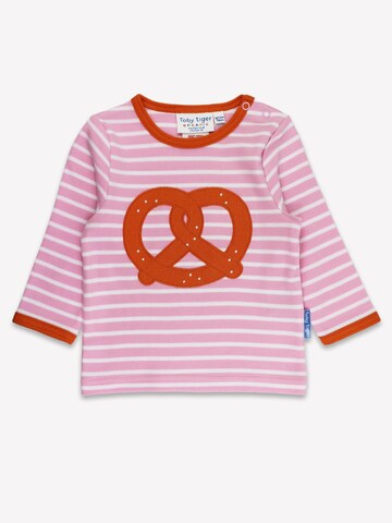 Toby Tiger Shirt in Pink: front