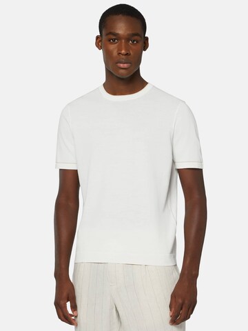 Boggi Milano T-shirt i vit: framsida