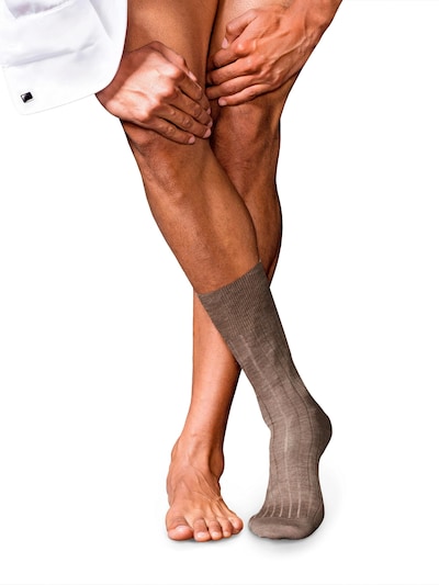 FALKE Socks 'No. 2 Finest Cashmere' in Greige, Item view