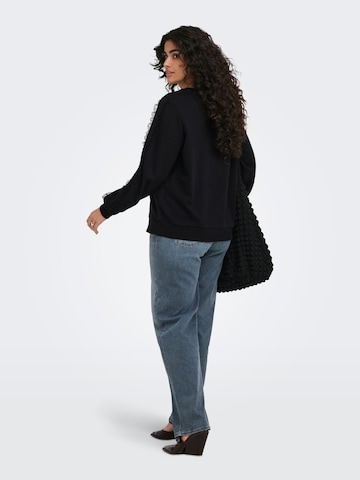 ONLY Carmakoma Sweatshirt 'CAR BEATRIX' in Zwart