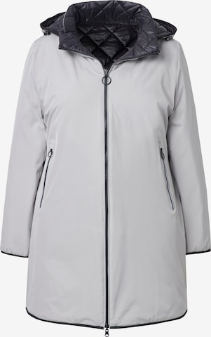 Veste fonctionnelle Ulla Popken en gris : devant