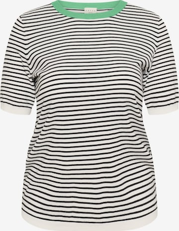 KAFFE CURVE Sweater 'KClizzy' in Black: front