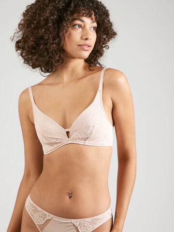 Chantelle T-shirt Bra in Pink: front