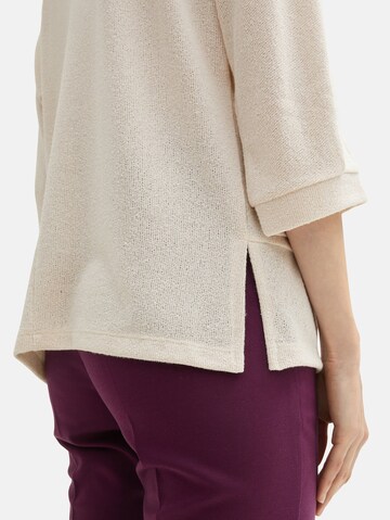 TOM TAILOR Shirt in Beige
