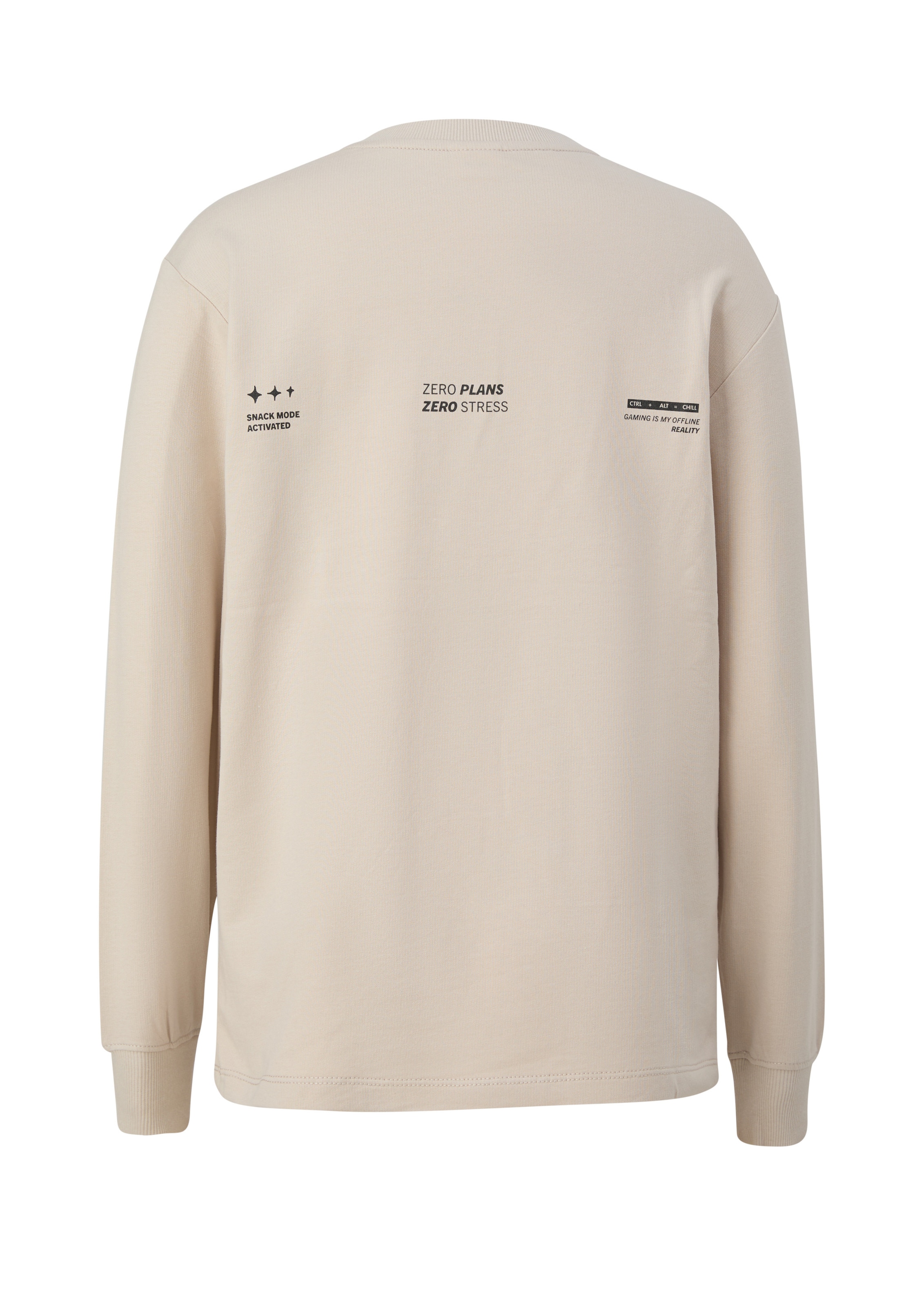 s.Oliver Shirt in Beige: back