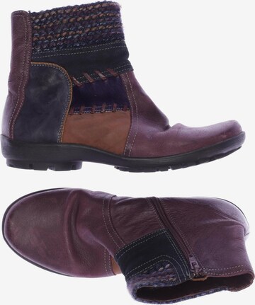 THINK! Dress Boots in 38 in Purple: front