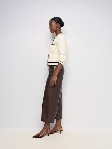 Salsa Jeans Tapered Trousers in Brown