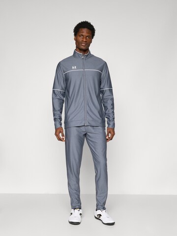 UNDER ARMOUR Trainingspak 'Challenger' in Grijs: voorkant