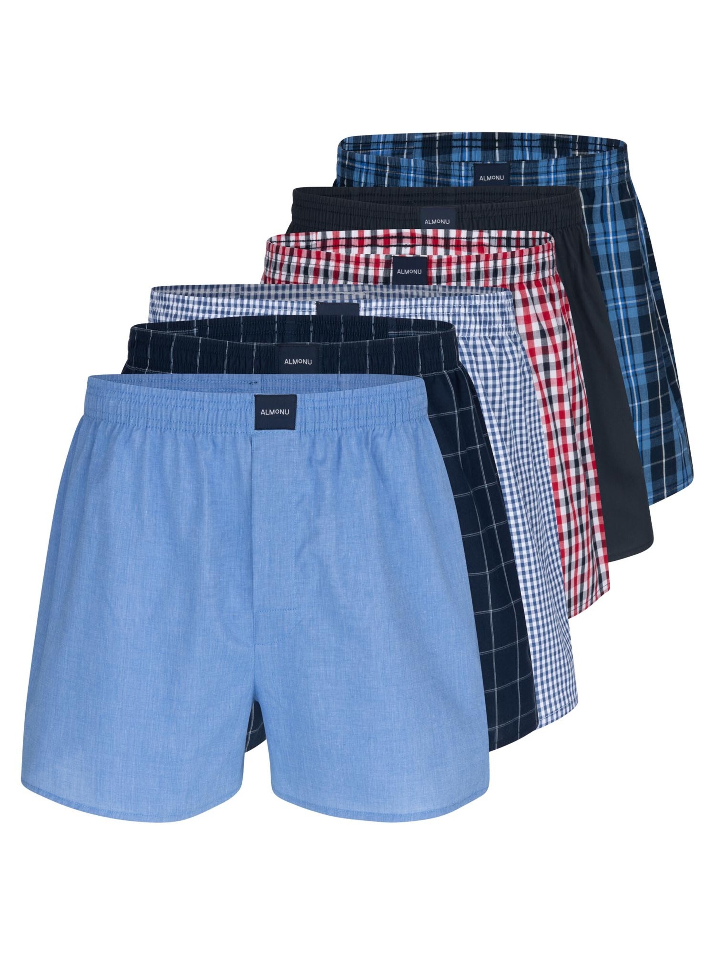 Almonu Boxershorts 'Web' in Gemengde kleuren: voorkant