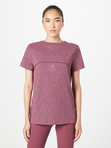 SKECHERS Funkční tričko – fialová: přední strana