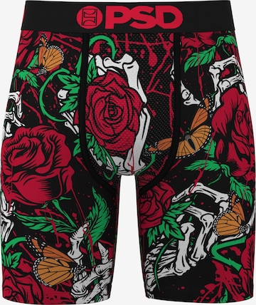 PSDBokserice 'Eternal Roses' - crna boja: prednji dio