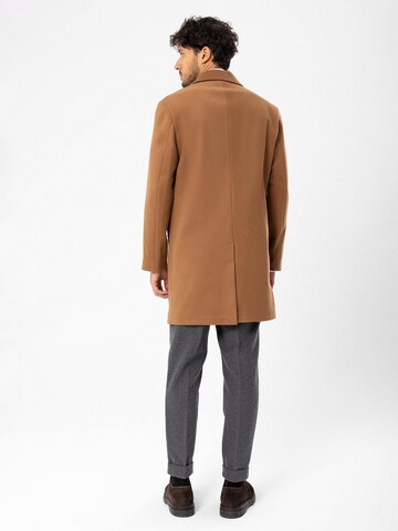 Antioch Between-Seasons Coat in Brown