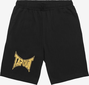 Tapout Regular Housut 'Perris' värissä musta: etupuoli