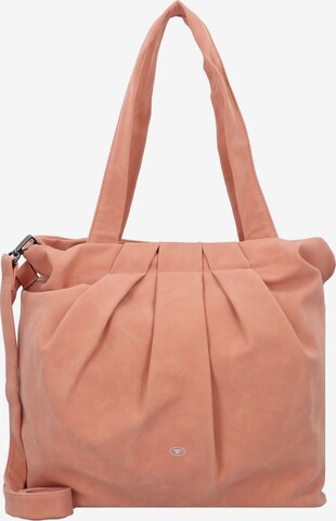 Sac bandoulière 'Aurelia ' TOM TAILOR en rose : devant