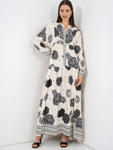Bigdart Dress in Beige: front