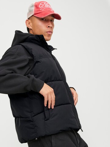 JACK & JONES Weste 'Viper' in Schwarz