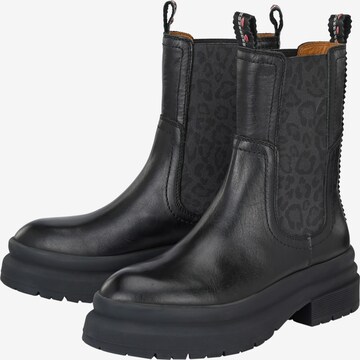 Crickit Chelsea boots 'Leonor' in Zwart