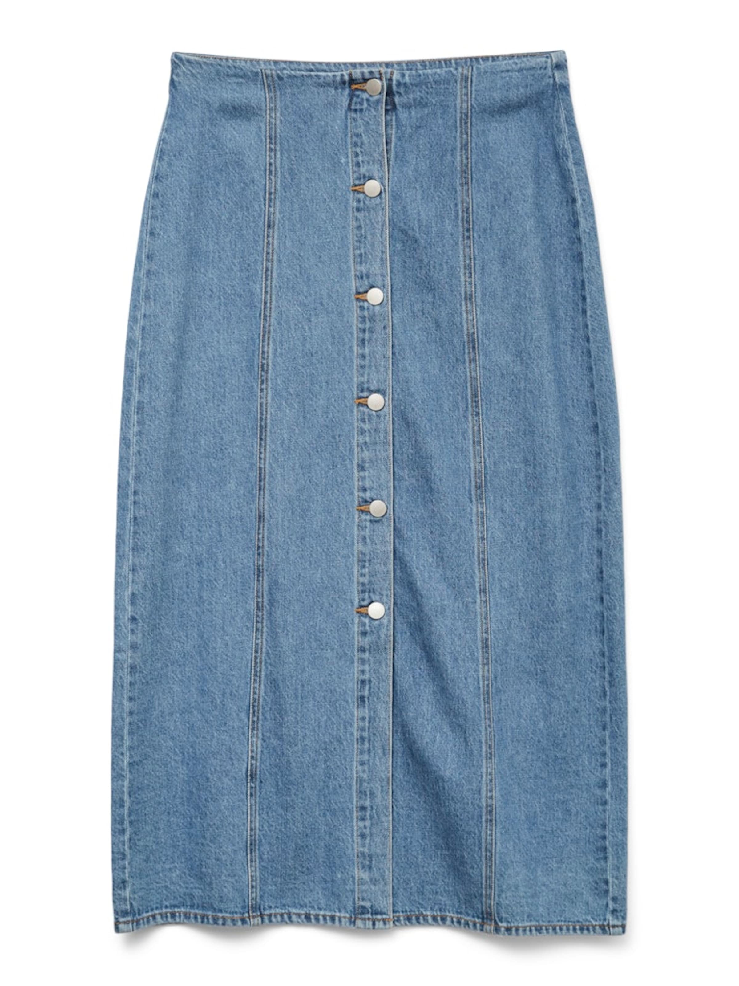 VERO MODA Skirt 'VMLENE' in Blue: front