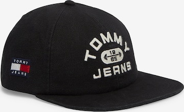 Casquette Tommy Jeans en noir : devant