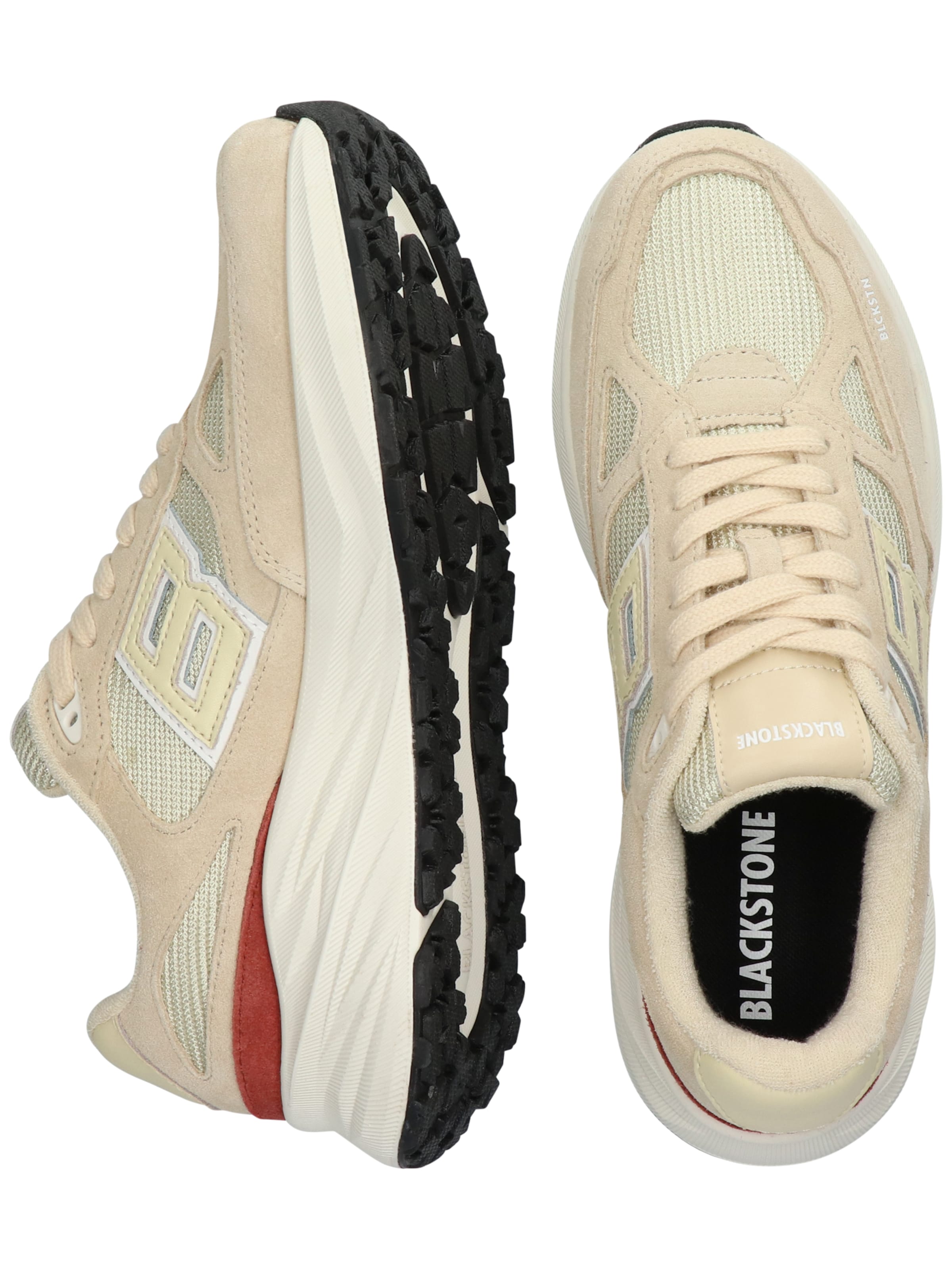 Sneaker bassa 'Flint Moss DG531' di BLACKSTONE in beige