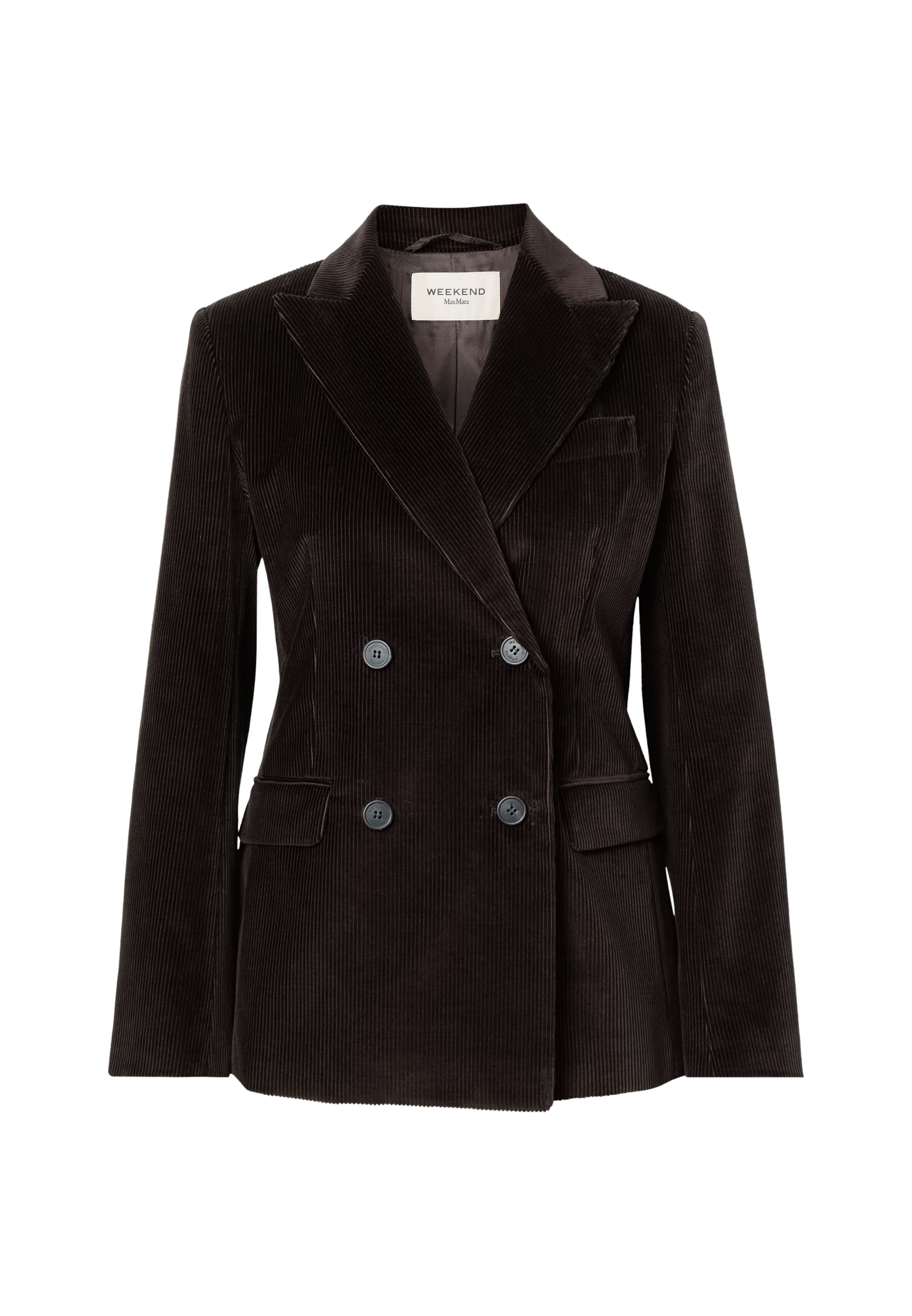 Weekend Max Mara - Blazer 'KATANGA' en marrón: frente