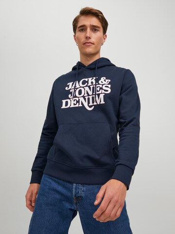 JACK & JONES Sweatshirt 'Rack' in Blau