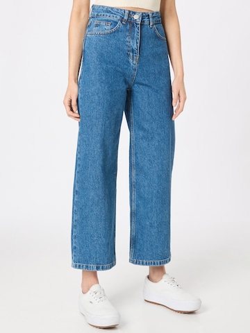 Oasis Wide leg Jeans in Blue: front