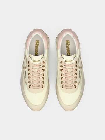 Blauer.USA Låg sneaker i beige