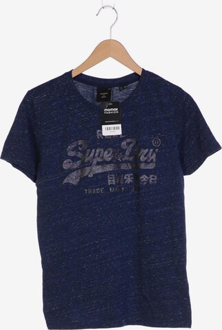 Superdry T-Shirt XL in Blau: predná strana