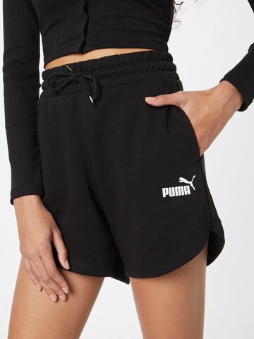 PUMA regular Παντελόνι φόρμας σε μαύρο