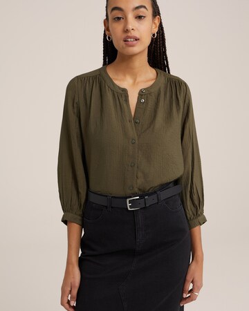 WE Fashion Blouse in Green