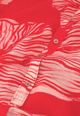 Robe-chemise Fabienne Chapot en rouge