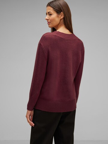 STREET ONE - Pullover em vermelho