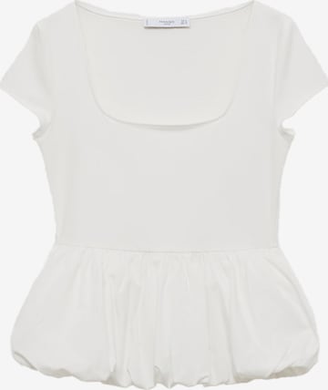 MANGO Paita 'ARIEL' värissä valkoinen: etupuoli