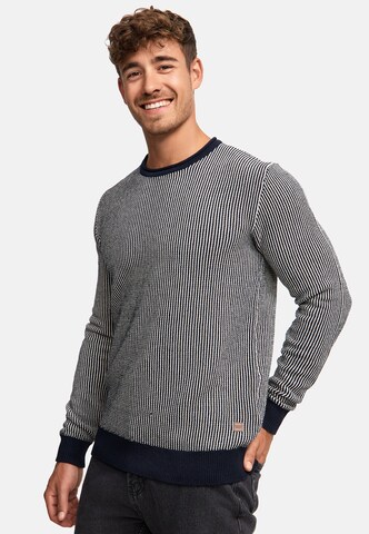 INDICODE JEANS Trui 'League' in Blauw