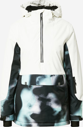 KILLTEC Outdoorjas in de kleur Pastelblauw / Zwart / Wit, Productweergave