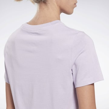 Reebok - Camiseta en lila