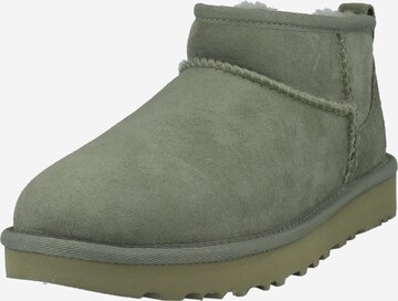 UGG Сноубутсы 'Classic Ultra Mini' в Зеленый: спереди