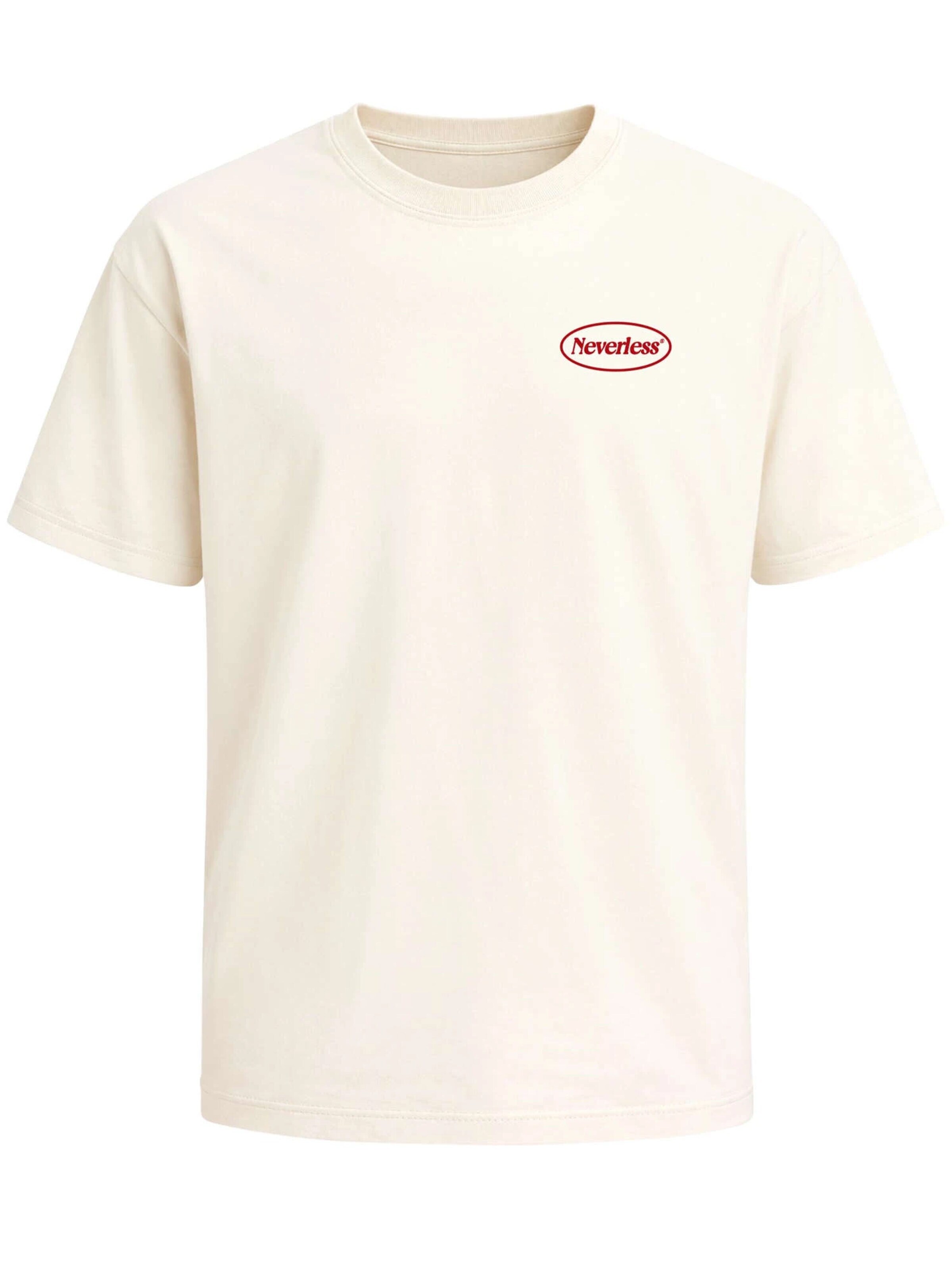 Neverless Shirt 'Cardio' in Beige: front