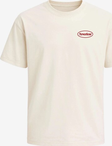 Neverless Shirt 'Cardio' in Beige: front