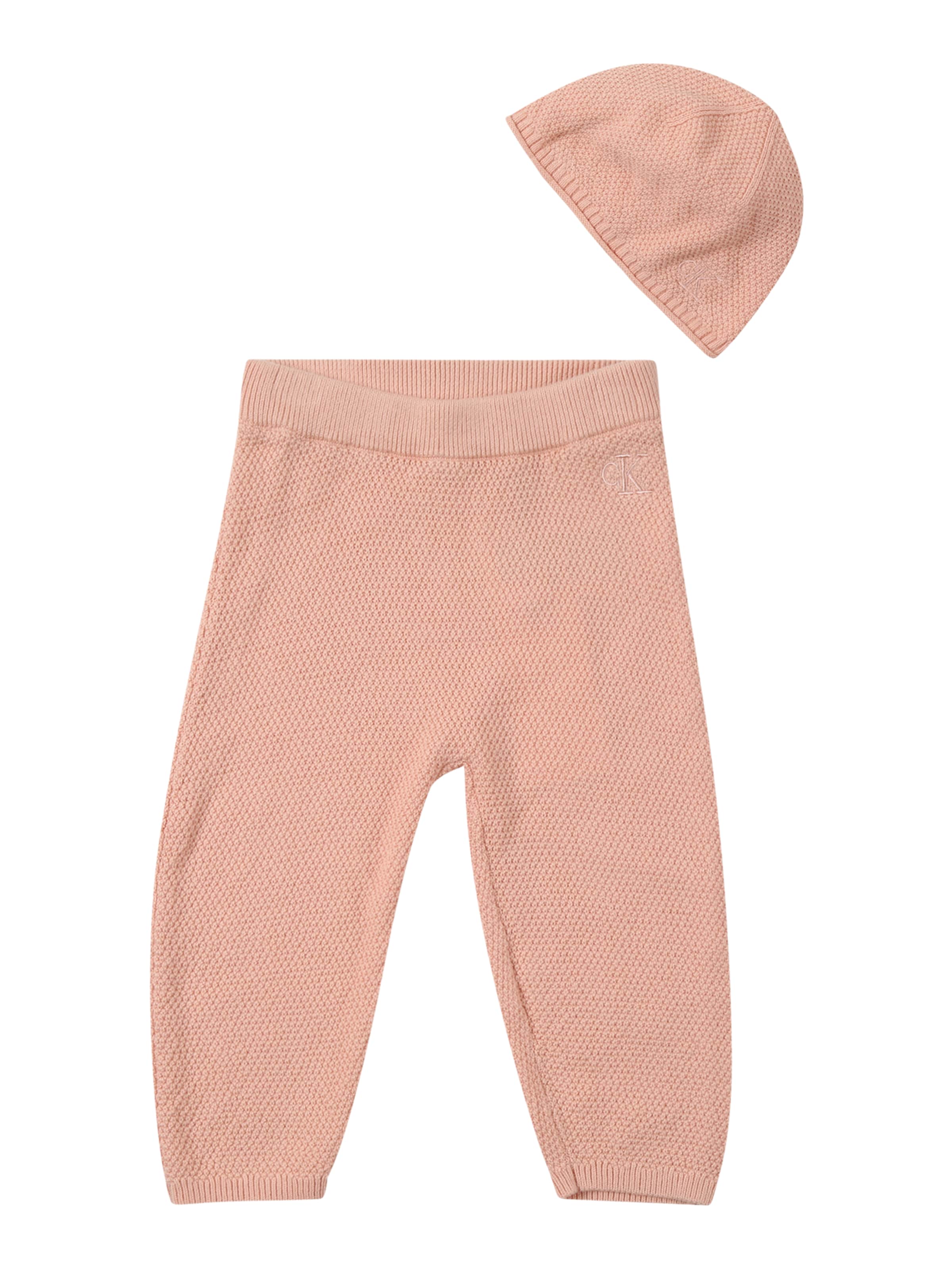 Calvin Klein Jeans tavaline Püksid, värv roosa: eest vaates