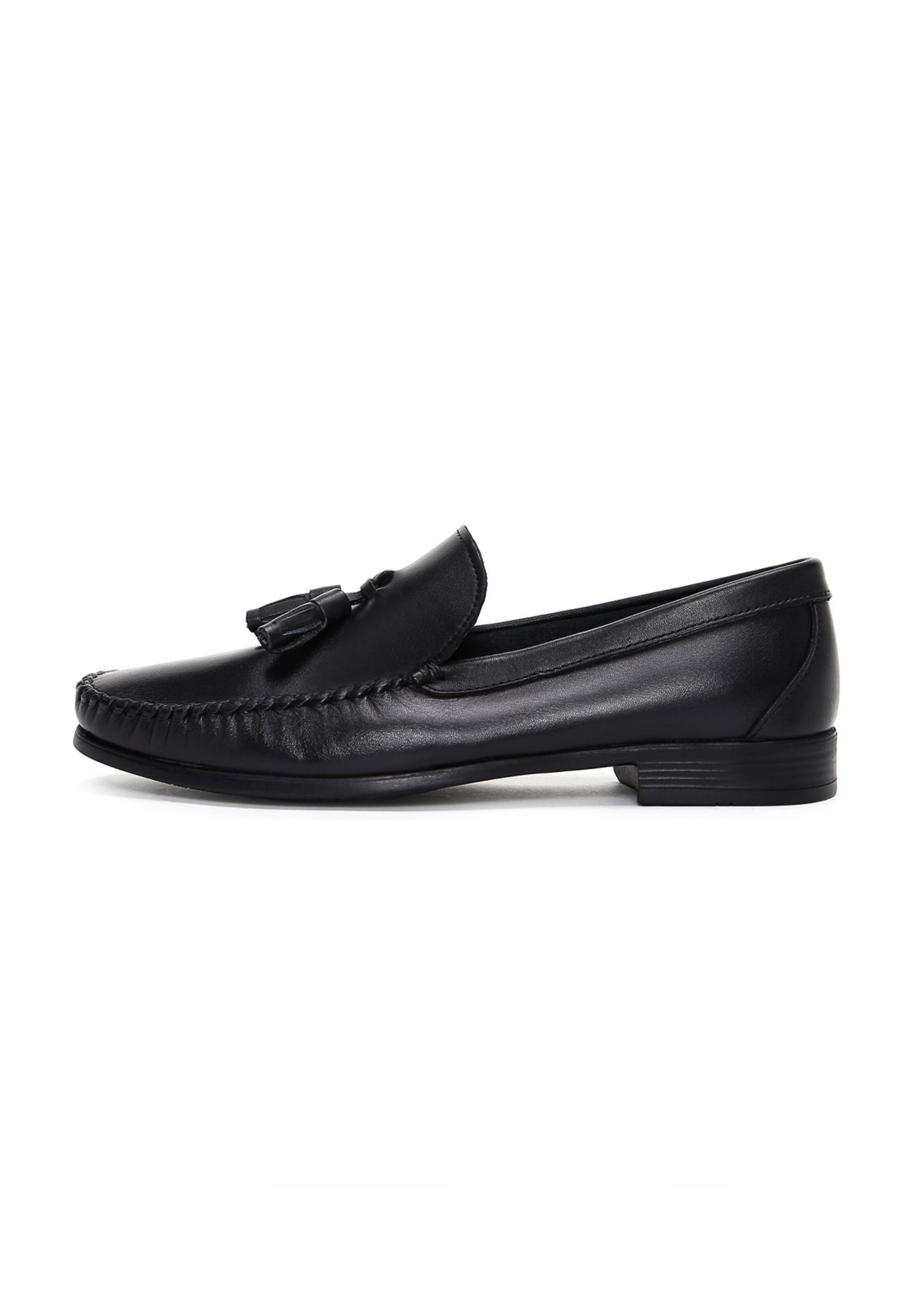 Derimod Slip-ons in Black: front