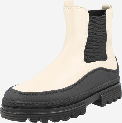 GABOR Chelsea Boots in creme / schwarz, Produktansicht
