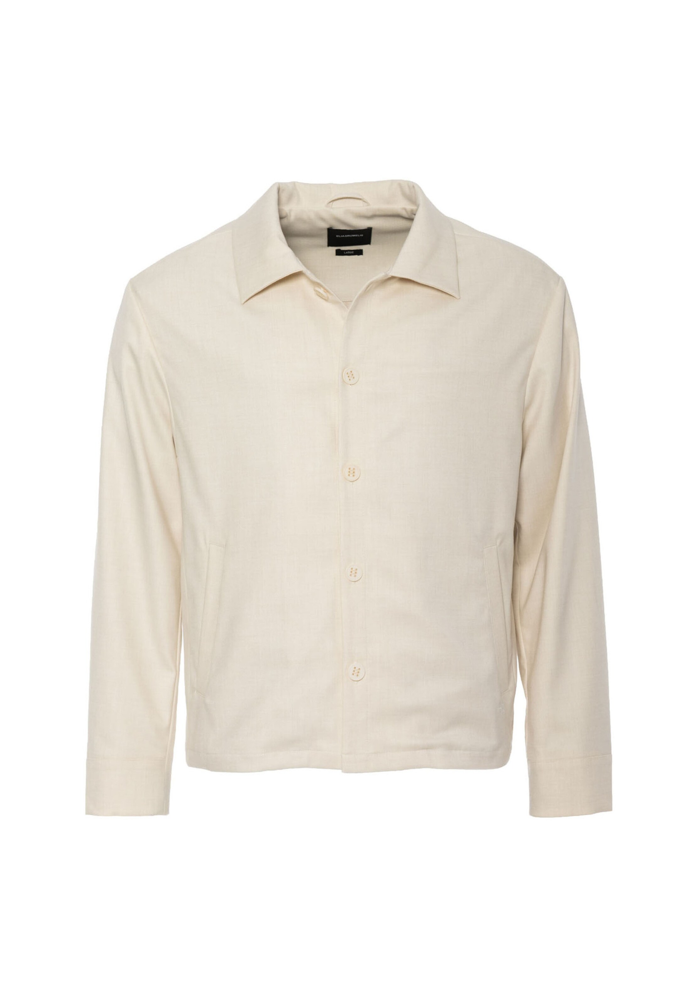 Comfort fit Camicia di Elias Rumelis in bianco: frontale