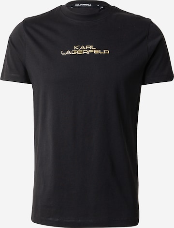 Karl LagerfeldMajica - crna boja: prednji dio